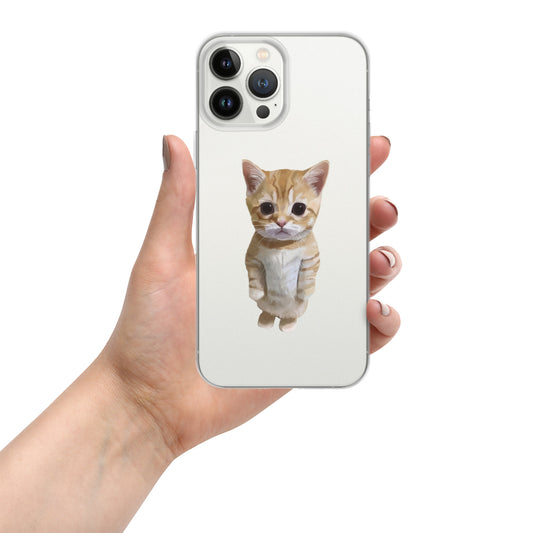 Sad cat - Clear Case for iPhone®