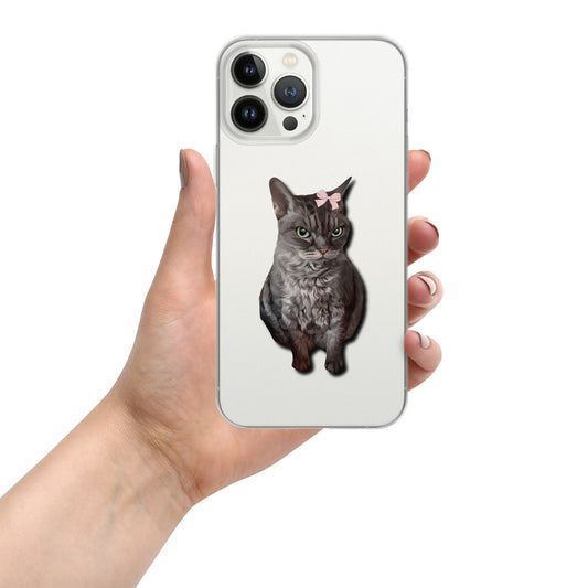 Angry cat - Clear Case for iPhone®