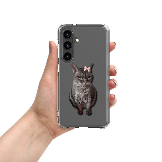 Angry cat - Clear Case for Samsung®